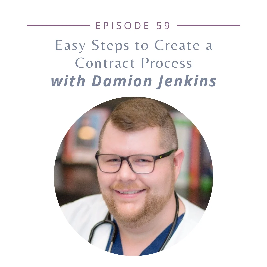 Episode 59 - Easy Steps to Create a Contract Process with Damion Jenkins