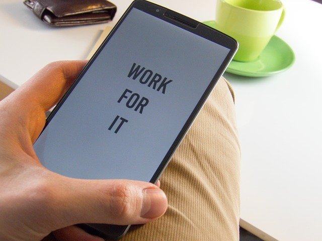 work for it quote