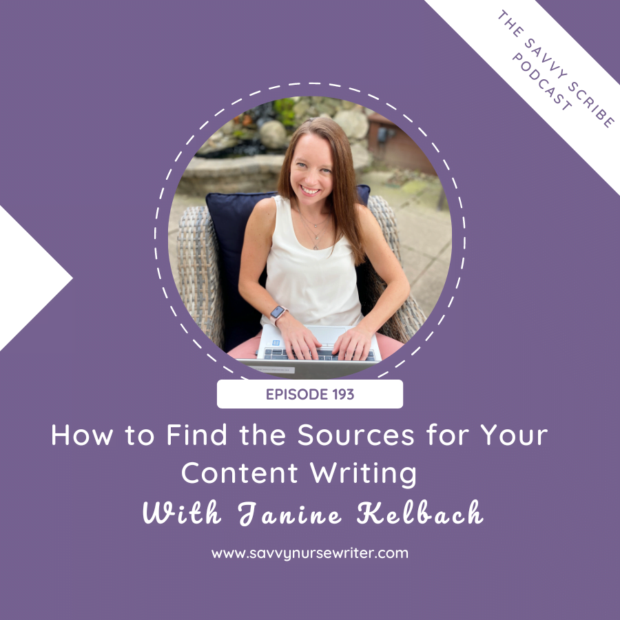 193: How to Find Sources for Your Content Writing