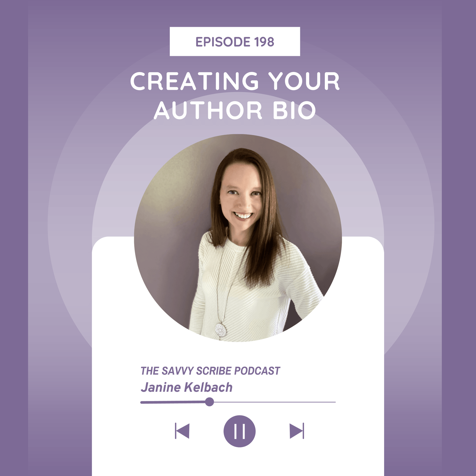 Episode 198: Creating your author bio