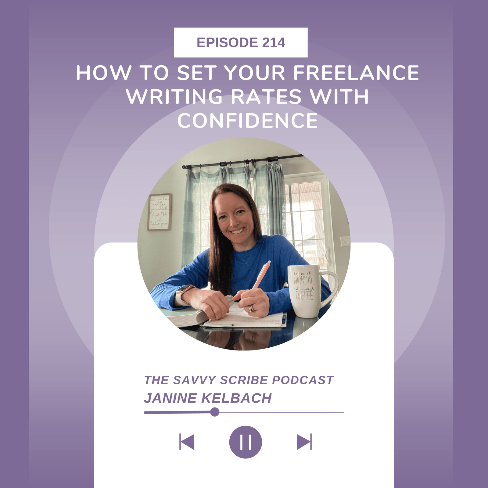 Thumbnail for Episode 214: How to Set Your Freelance Writing Rates With Confidence
