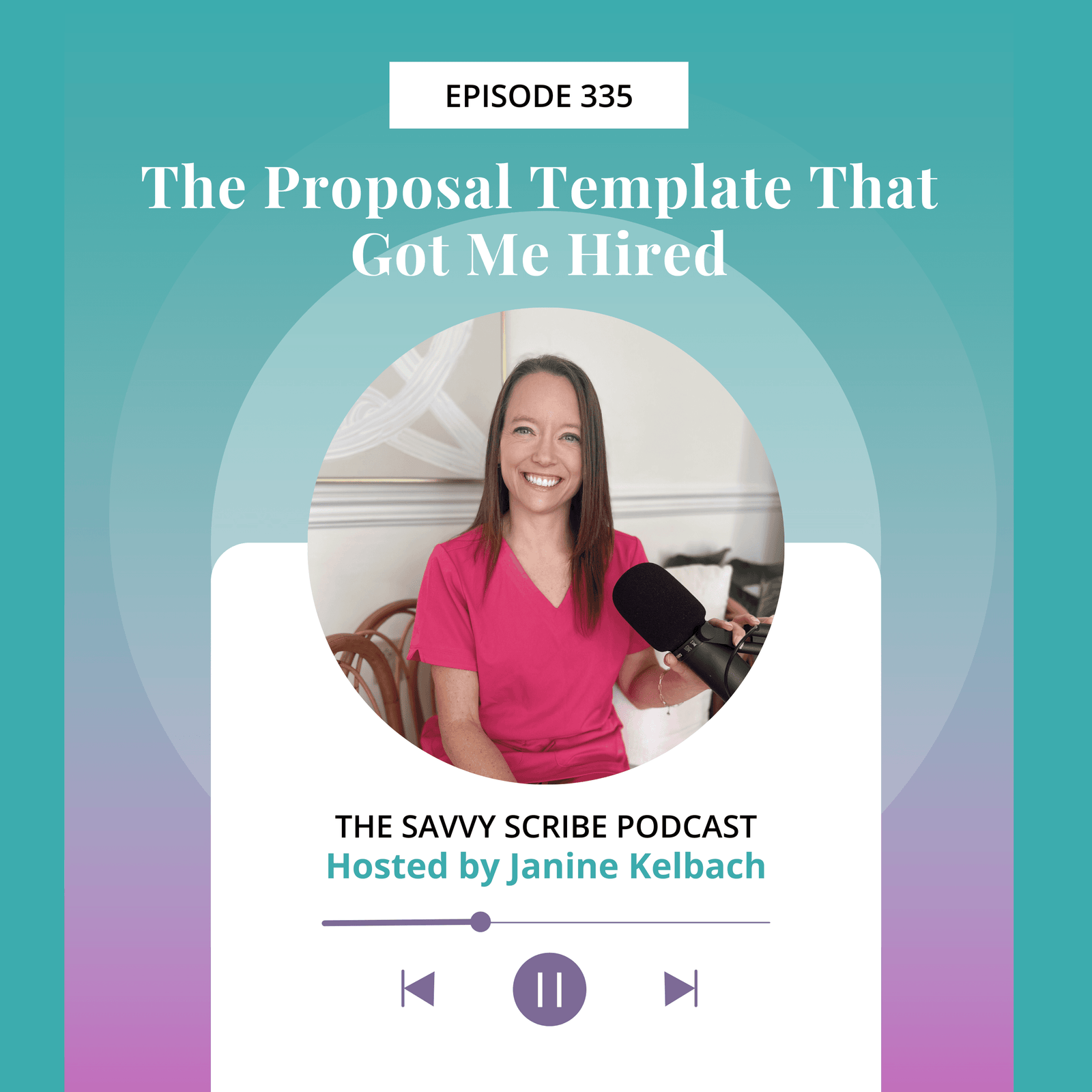 EP335: The Proposal Template That Got Me Hired
